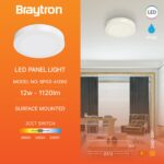LED Deckenleuchte rund 12 Watt | 1120 Lumen | ⌀ 172 mm | 3 CCT